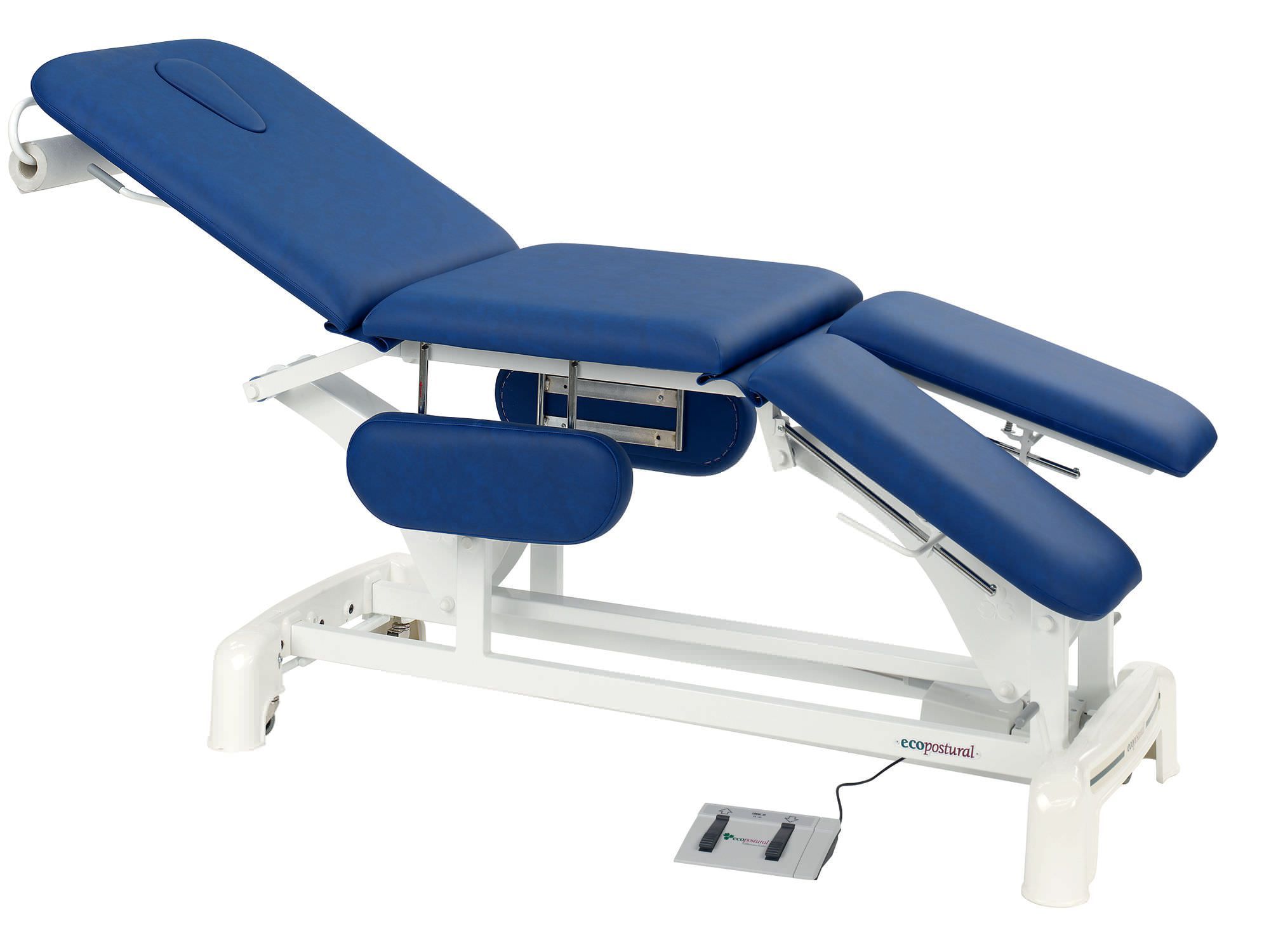 Electrical examination table / height-adjustable / on casters / 3-section C-3539-M46 Ecopostural
