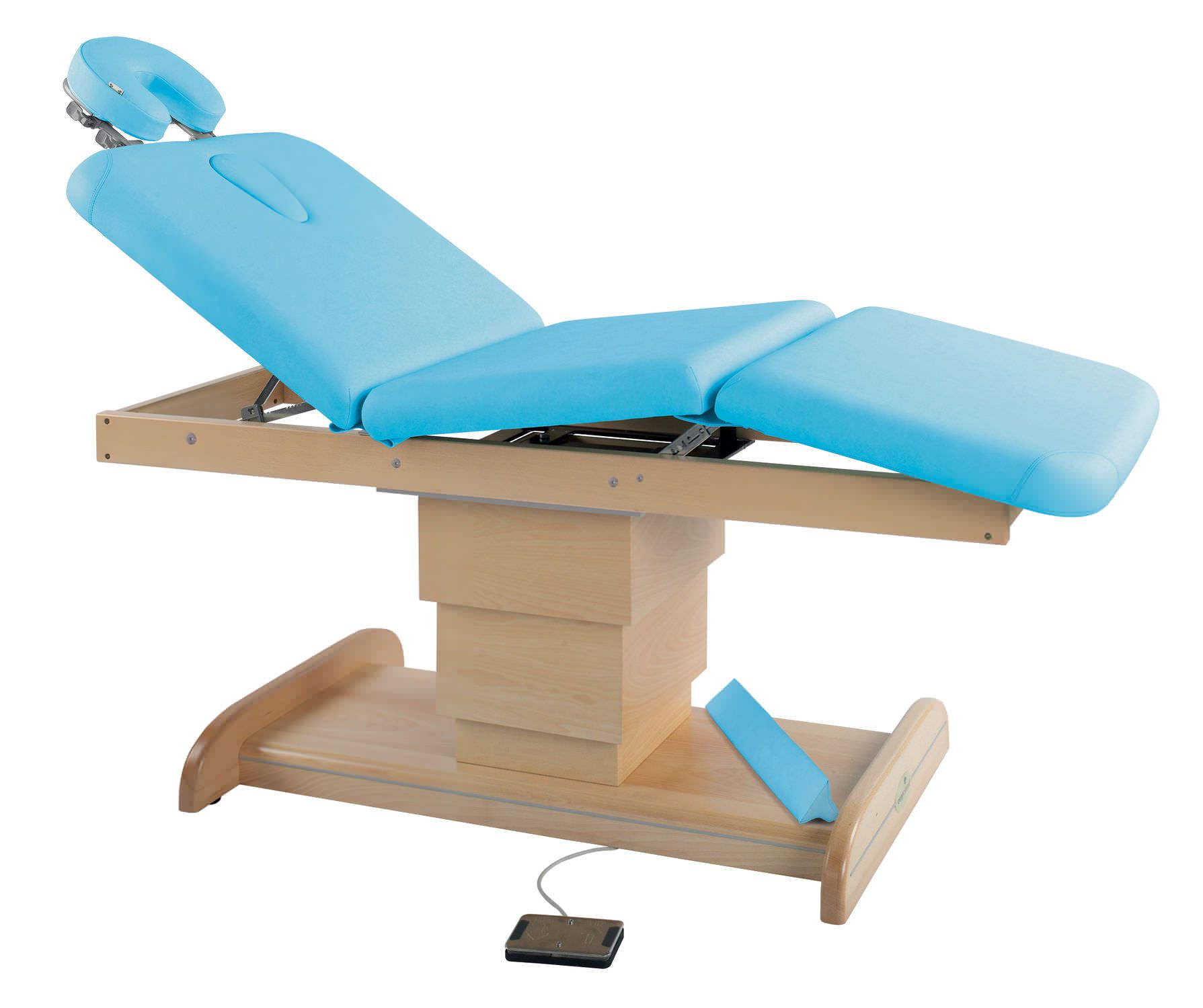 Electrical examination table / height-adjustable / 3-section C-6203-M66 Ecopostural