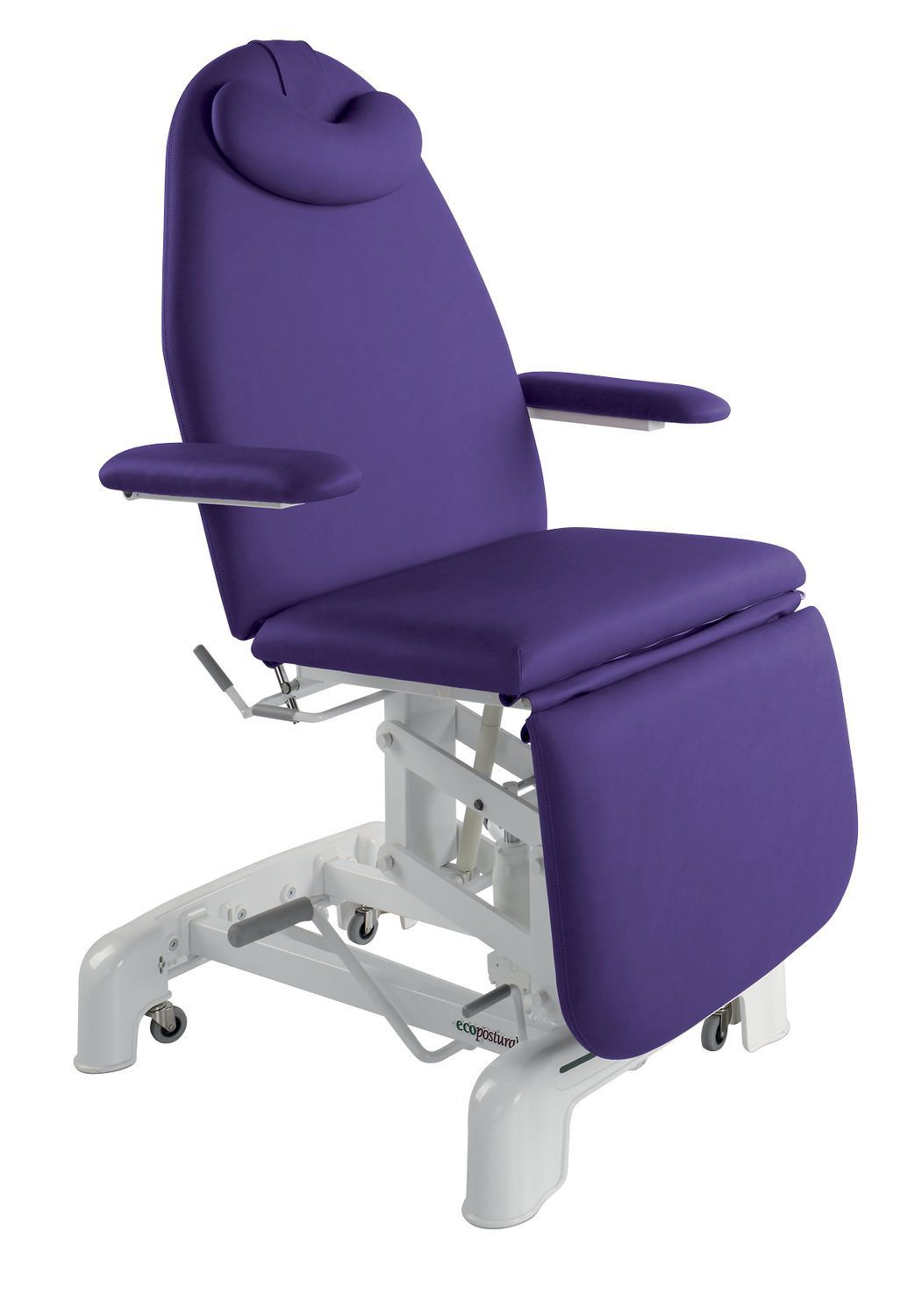 Medical examination chair / hydraulic / height-adjustable / 3-section C-3771-M41 Ecopostural
