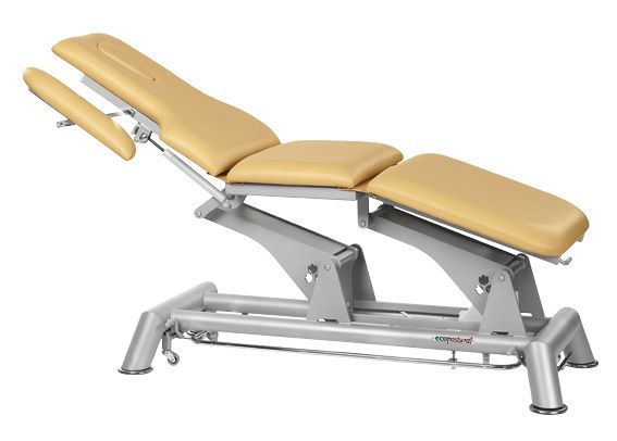 Electrical examination table / height-adjustable / on casters / 3-section C-5085-M45 Ecopostural
