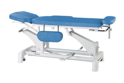 Hydraulic examination table / on casters / height-adjustable / 2-section C-3745-M24 Ecopostural