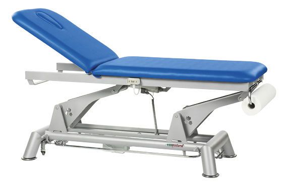 Electrical examination table / height-adjustable / on casters / 2-section C-5052H-M44 Ecopostural