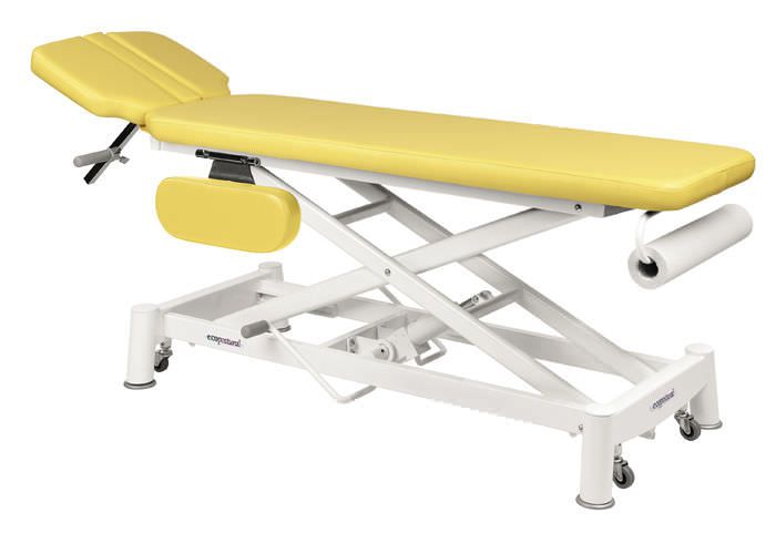 Hydraulic examination table / height-adjustable / on casters / 2-section C-7735-M14 Ecopostural