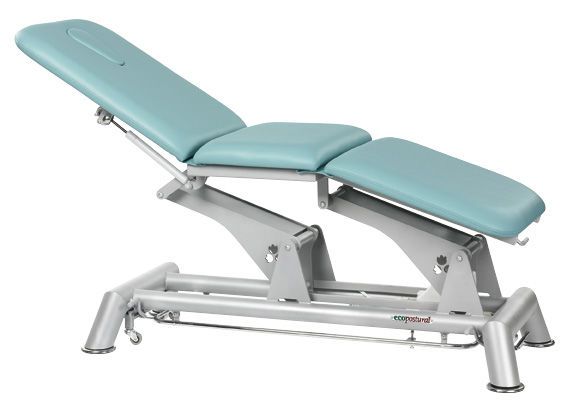 Electrical examination table / height-adjustable / on casters / 3-section C-5055-M45 Ecopostural