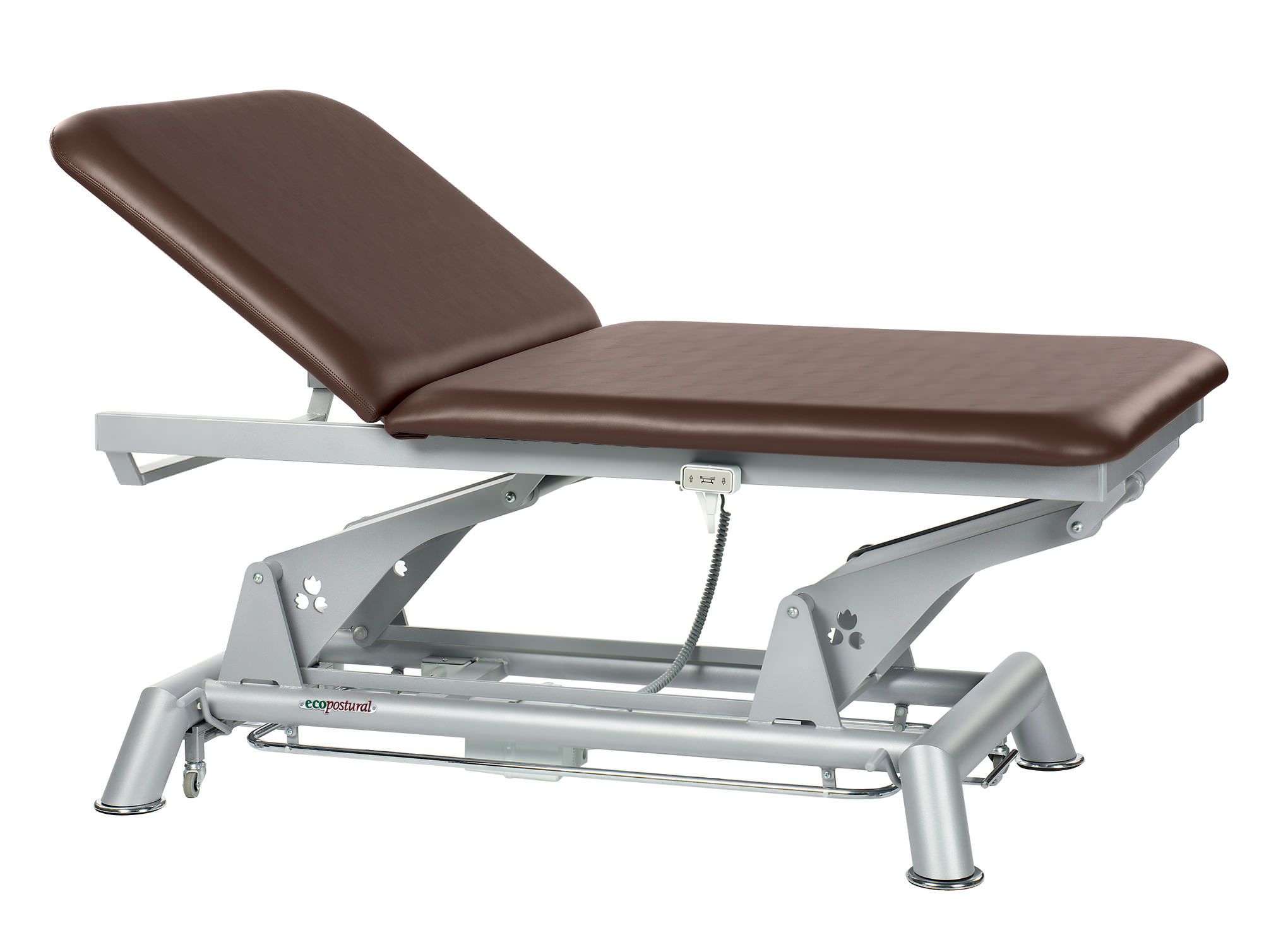 Electric Bobath table / on casters / height-adjustable / 2 sections C-5014H-M82 Ecopostural