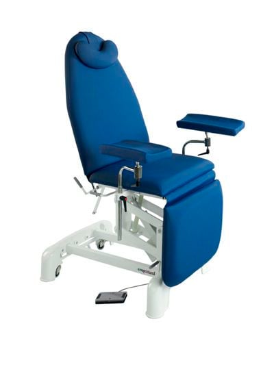 Electrical blood donor armchair / height-adjustable / on casters C-3569-M41 Ecopostural