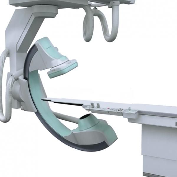 Fluoroscopy system (X-ray radiology) / for diagnostic fluoroscopy / with C-arm Trinias C12 Shimadzu Europe