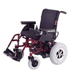 Electric wheelchair / exterior / with legrest CH-A3 Medcare Manufacturing
