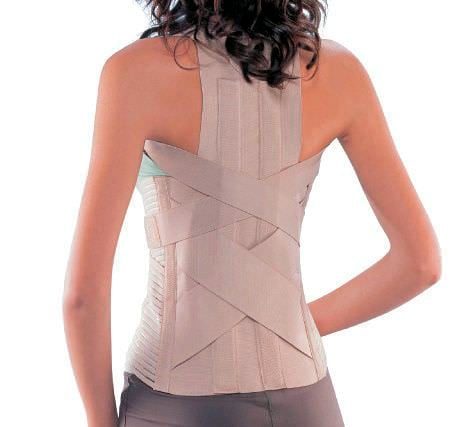 Posture corrective orthosis (orthopedic immobilization) / vertebral hyperextention / with flexible stays 5505 Conwell Medical
