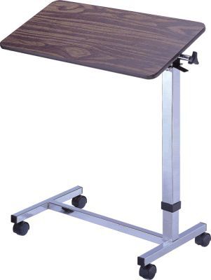 Height-adjustable overbed table / reclining / on casters APC-10212 Apex Health Care