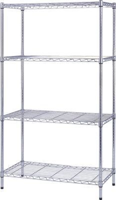 Stainless steel shelving unit / 4-shelf APC-60110 Apex Health Care