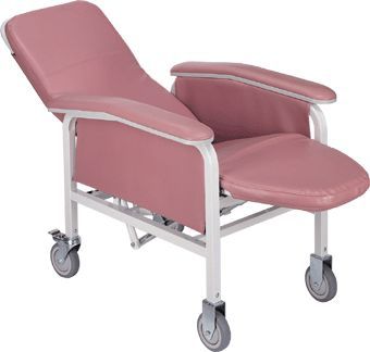 Medical sleeper chair / on casters / reclining / manual APC-50072 Apex Health Care