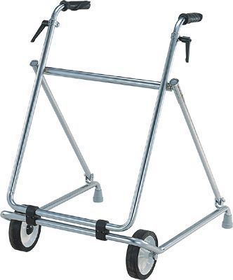 Folding walker / with 2 casters APC-30121 Apex Health Care
