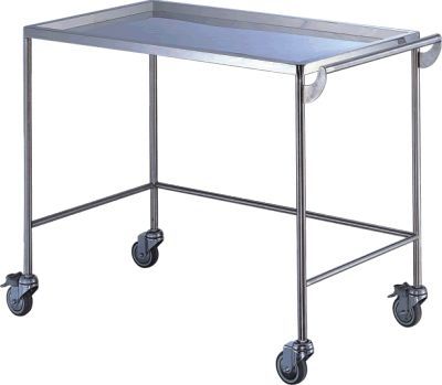 Instrument table / on casters / stainless steel / 1-tray APC-1513 Apex Health Care