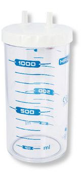 Suction unit jar / polycarbonate 1000 / 2000 / 4000 mL | MAK 1000/2000/4000 Flow-Meter