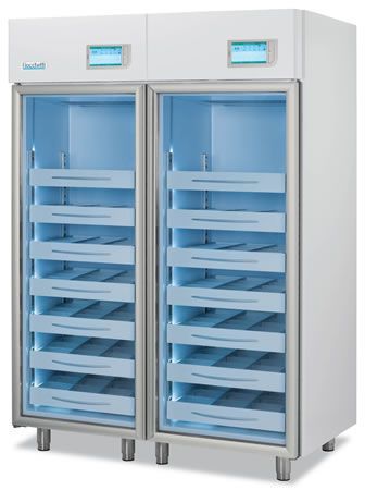 Laboratory refrigerator / cabinet / with automatic defrost / 2-door 2 °C ... 15 °C, 1240 L | MEDIKA 2T 1500 C.F. di Ciro Fiocchetti & C. s.n.c.