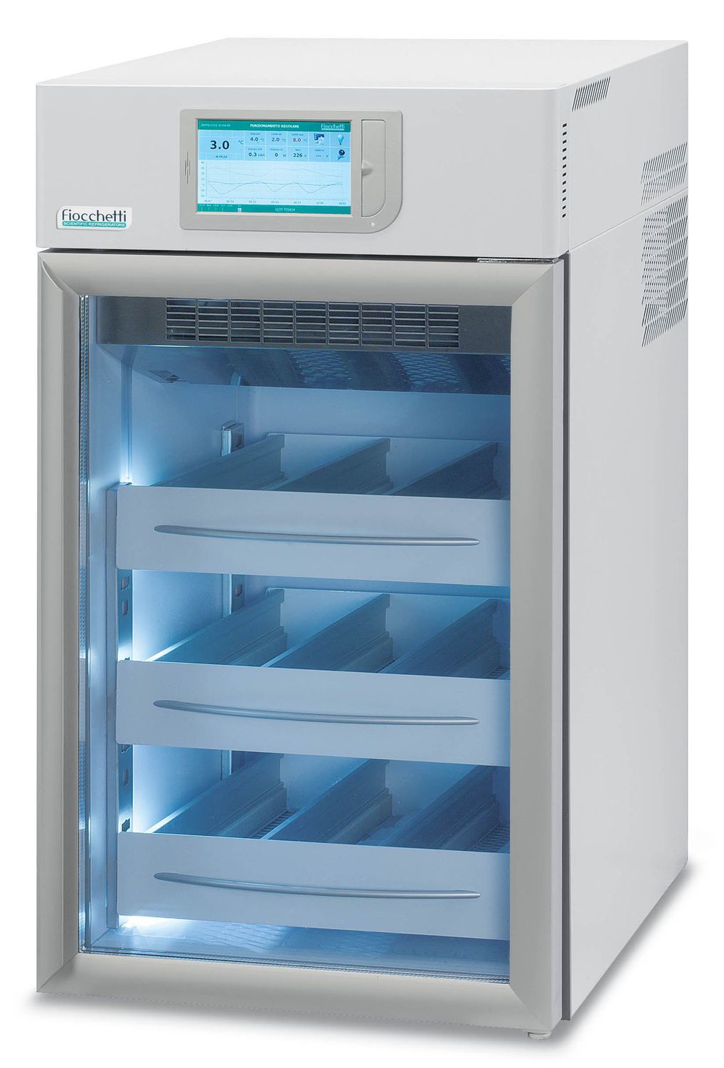 Blood bank refrigerator / built-in / 1-door 4 °C, 128 L | EMOTECA 140 C.F. di Ciro Fiocchetti & C. s.n.c.