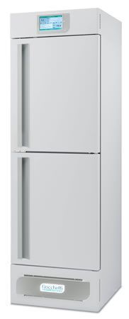 Laboratory refrigerator-freezer / upright / with automatic defrost / 2-door +2 °C ... +15 °C, -24 °C ... -10 °C, 330 L | LABOR 2T 400 C.F. di Ciro Fiocchetti & C. s.n.c.