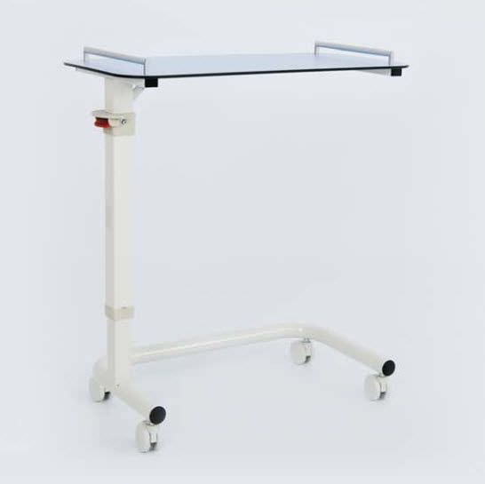 Overbed table / on casters / height-adjustable 90106201 Dolsan Medical Equipment Industry