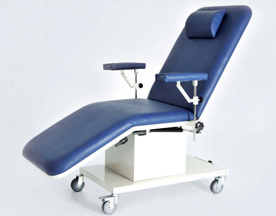 Mechanical blood donor armchair / adjustable / on casters / Trendelenburg 90111201 Dolsan Medical Equipment Industry