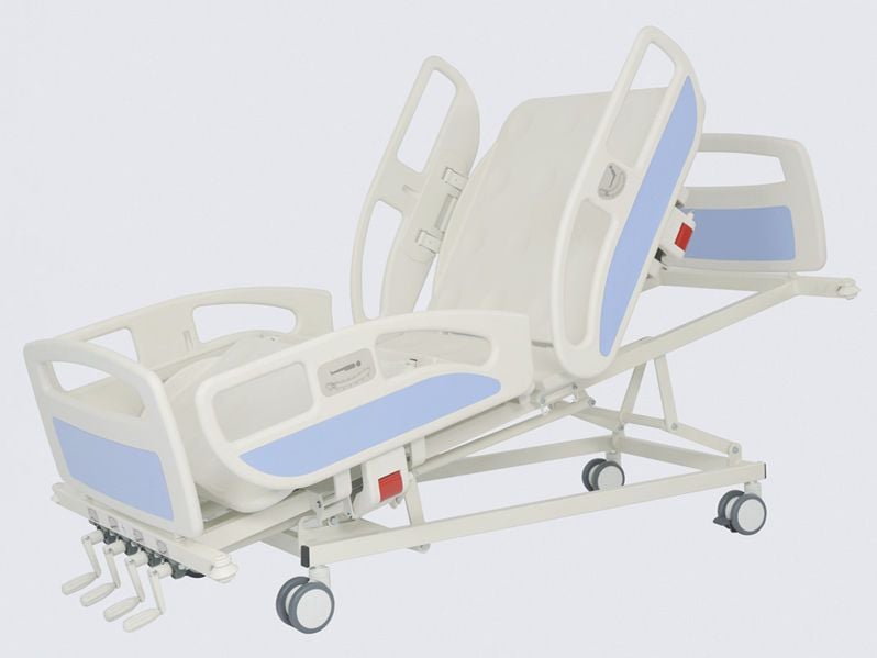 Hospital bed / on casters / Trendelenburg / reverse Trendelenburg 90101204 VIGOROUS 14 Dolsan Medical Equipment Industry