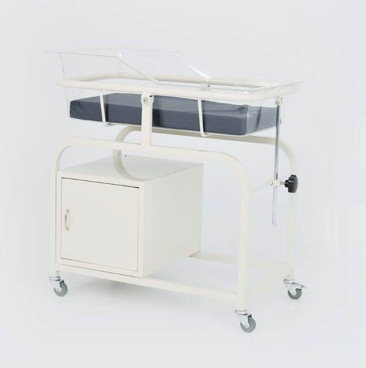 Trendelenburg hospital baby bassinet / reverse Trendelenburg / transparent 90103101 EMBRACE 1 Dolsan Medical Equipment Industry
