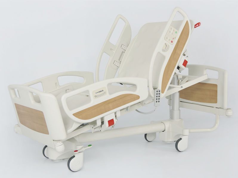 Hospital bed / on casters / reverse Trendelenburg / Trendelenburg 90101136 VIGOROUS 10 Dolsan Medical Equipment Industry