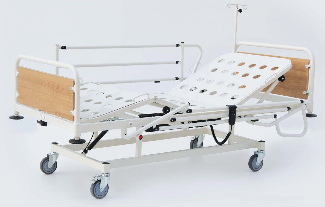 Hospital bed / electrical / Trendelenburg / on casters 90101134 SIMPLE 1 Dolsan Medical Equipment Industry