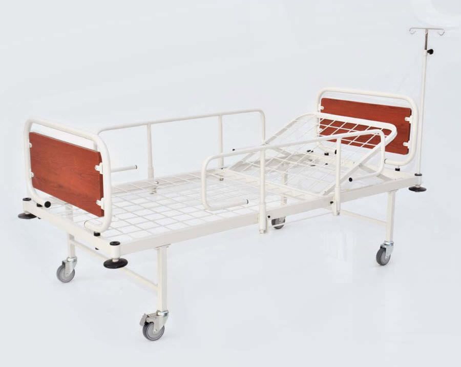 Hospital bed / on casters / 2 sections 90101219 SIMPLE 10 Dolsan Medical Equipment Industry