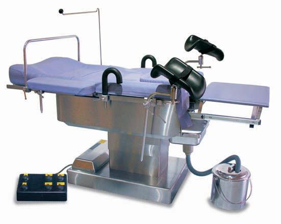 Gynecological operating table / electrical OT-800G St. Francis Medical Equipment
