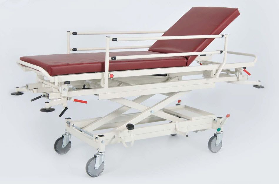 Emergency stretcher trolley / ergonomic / Trendelenburg / hydraulic 90107202 Dolsan Medical Equipment Industry