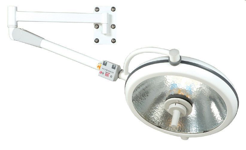 Halogen surgical light / wall-mounted / 1-arm STFOCUS-10W St. Francis Medical Equipment