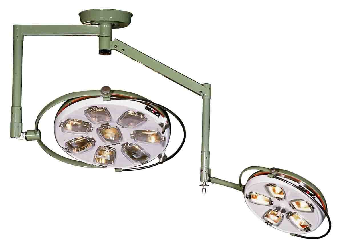 Halogen surgical light / ceiling-mounted / 2-arm OLH01-085 St. Francis Medical Equipment