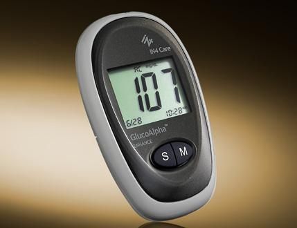 Blood glucose meter GlucoAlpha ENHANCE IN4 Technology Corp.