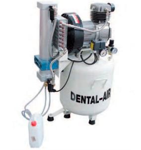 Medical compressor / for dental units / oil-free / with air dryer 7 bar | 2/50/57 Werther International