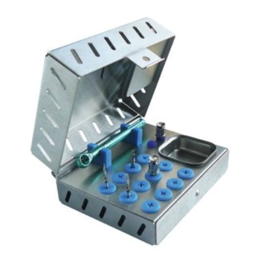 Implantology instrument kit MKO25 EASY SYSTEM IMPLANT