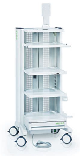 Medical equipment trolley 9988- 11 series WISAP Medical Technology GmbH
