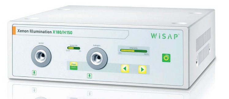 Xenon light source / endoscope X180/H150 WISAP Medical Technology GmbH