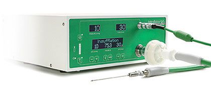 Electronic endoscopy CO2 insufflator / with gas preheating 30 L/min | Tetraflator 30 WISAP Medical Technology GmbH