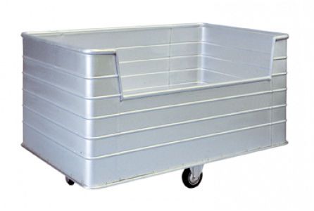 Dirty linen trolley / with large compartment 1695 CR Alvi