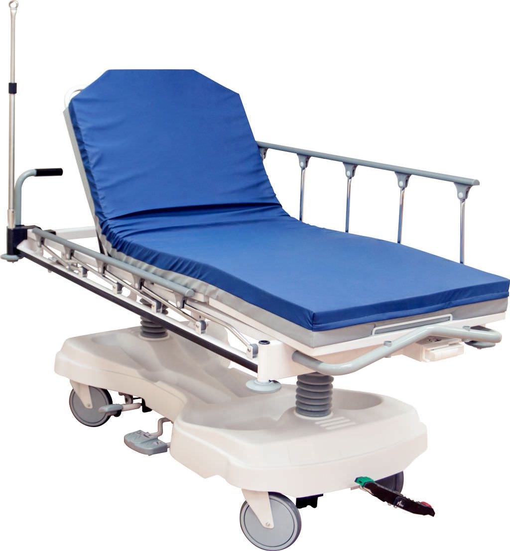 Bariatric stretcher trolley / transport / height-adjustable / mechanical Titan Amico Corporation