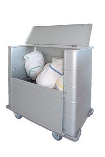 Dirty linen trolley / with large compartment 4500 CR Pantogr Alvi