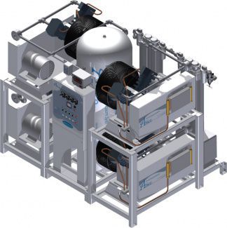 Medical air compression system / piston CSA Quadruplex RED Amico Corporation