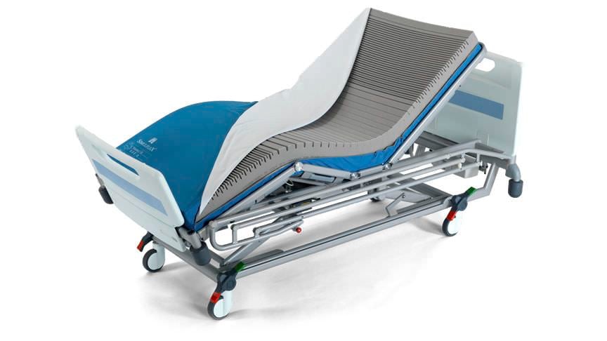 Hospital bed overlay mattress / anti-decubitus / foam / visco-elastic Simulflex ArjoHuntleigh