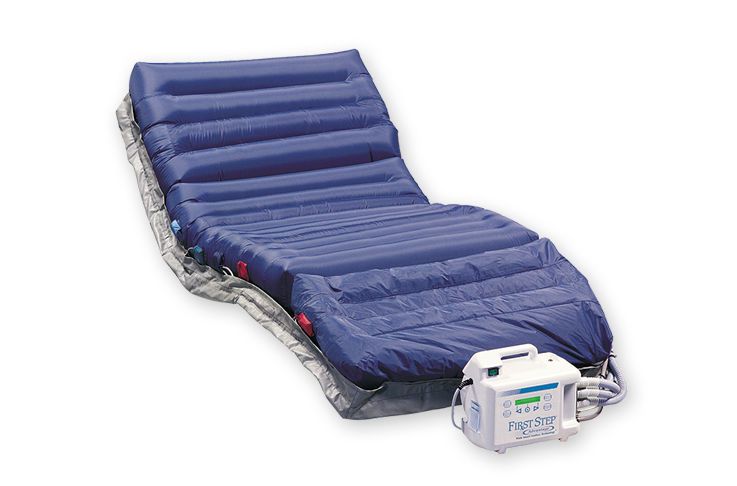 Anti-decubitus mattress / for hospital beds / dynamic air / tube First Step Advantage™ ArjoHuntleigh