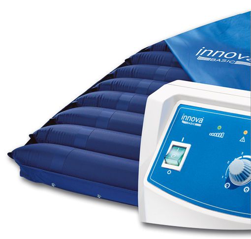 Anti-decubitus overlay mattress / for hospital beds / dynamic air / tube Innova™ Basic ArjoHuntleigh