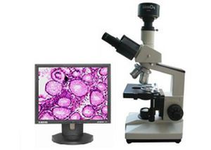 Laboratory microscope / trinocular / with color camera ME11 Micro-shot Technology Limited