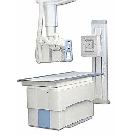 Radiography system (X-ray radiology) / digital / for multipurpose radiography / with vertical bucky stand Da Vinci Duo DMS / Apelem