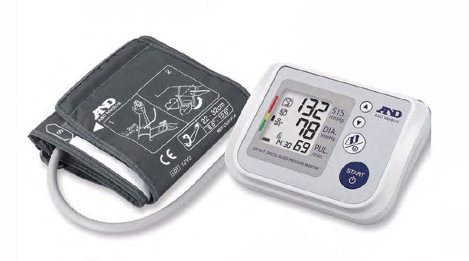 Automatic blood pressure monitor / electronic / arm UA-767F A&D Company, Limited