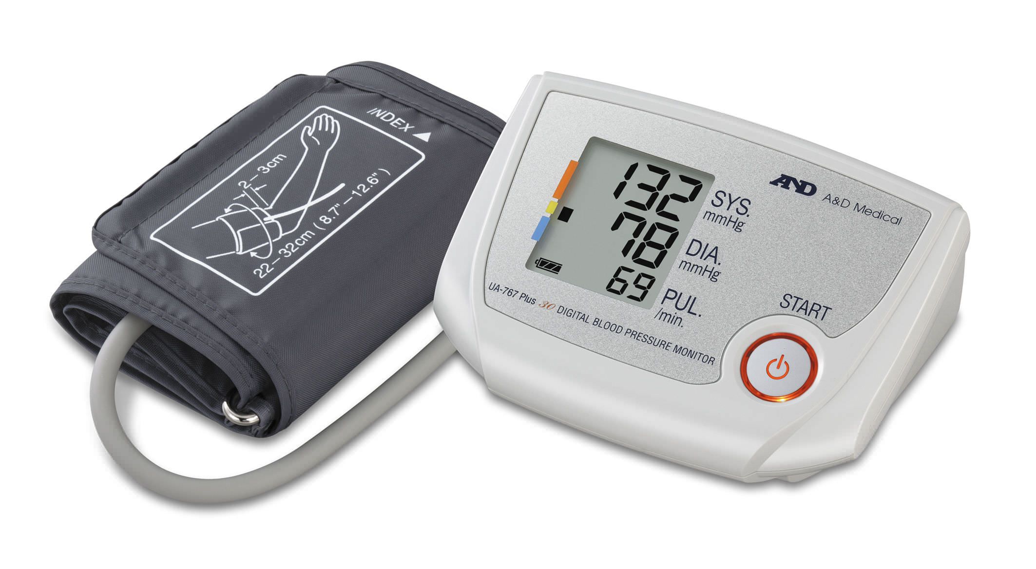 Automatic blood pressure monitor / electronic / arm UA-767Plus 30 A&D Company, Limited